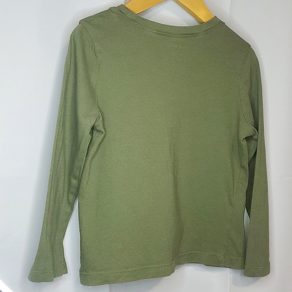 FREE ADD-ON‼️ Old Navy Green Kids Long Sleeve Shirt - Size 3T (small spot) - Picture 6 of 12